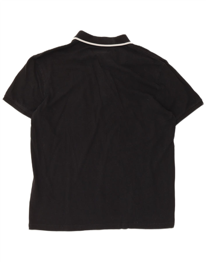 Camisa polo masculina KAPPA 2XL algodão preto