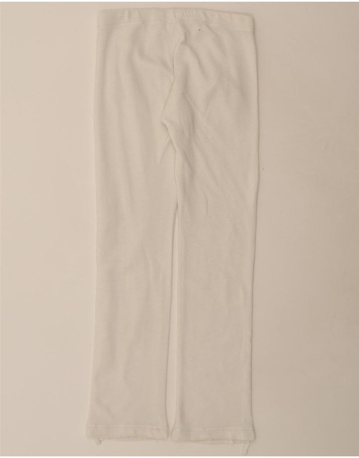 Calça casual reta feminina NIKE XS W25 L32 algodão branco