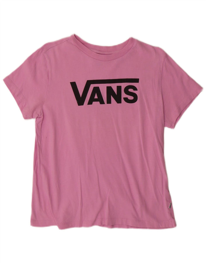 Camiseta VANS Meninas Graphic 12-13 Anos Grande Rosa