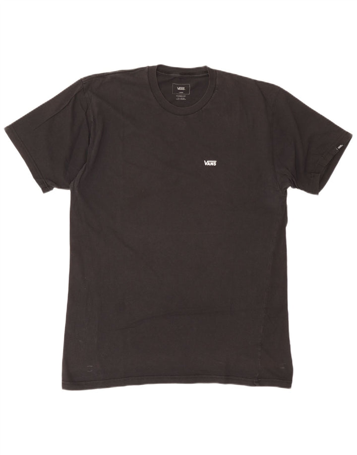 Camiseta Vans Masculina Classic Fit Top Grande Algodão Preto