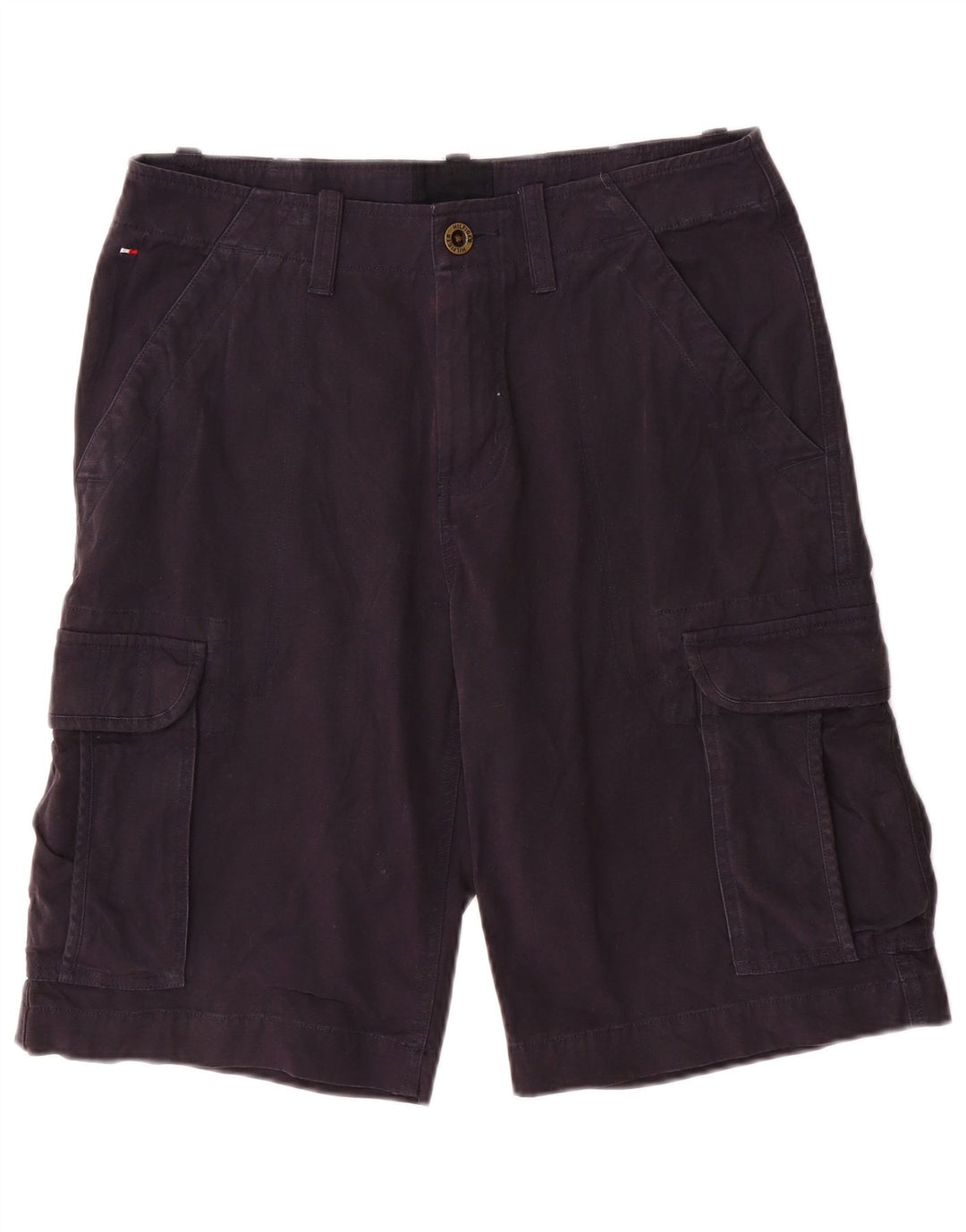 Shorts cargo masculino TOMMY HILFIGER W32 algodão azul marinho médio