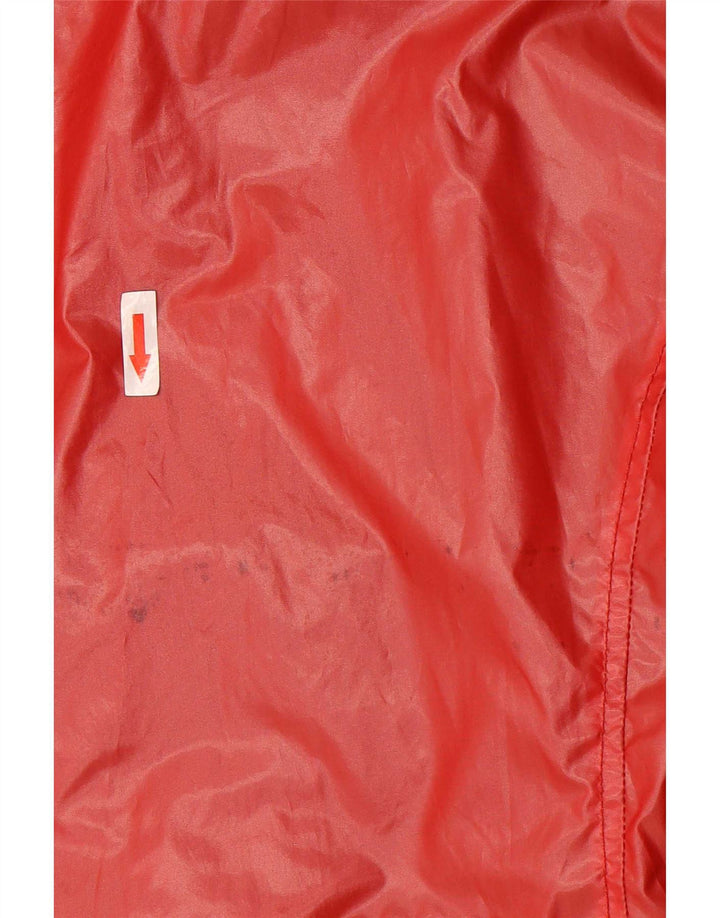 Refrigiwear Jaqueta de chuva feminina com capuz IT 38 XS poliéster vermelho