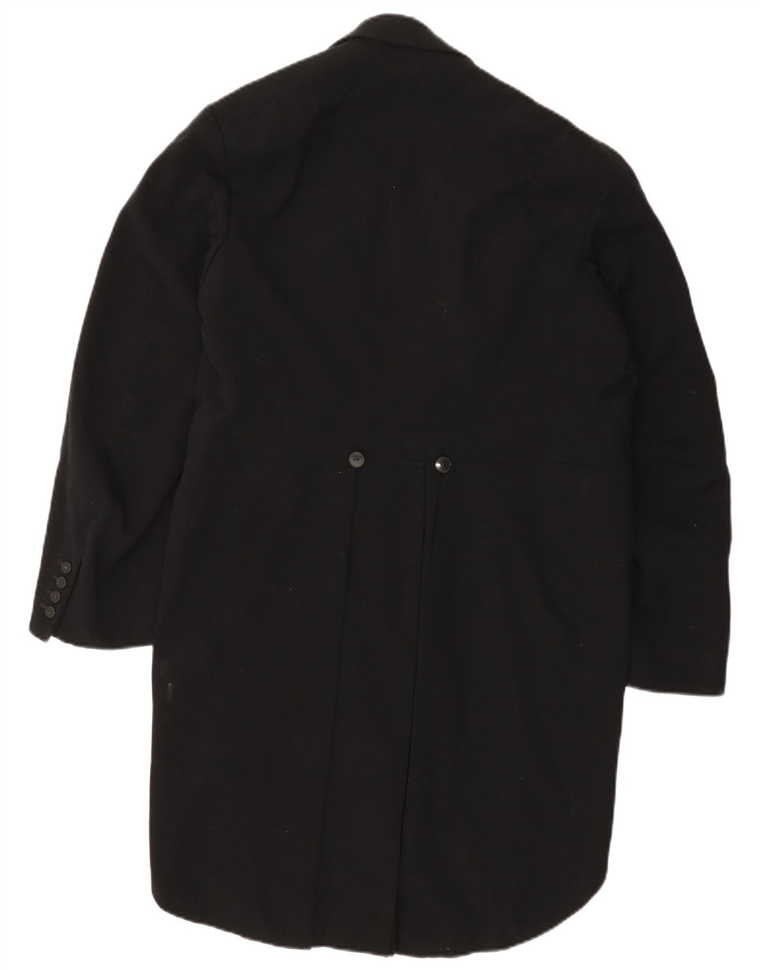 Jaqueta blazer masculina VINTAGE tailcoat Reino Unido 38 médio preto