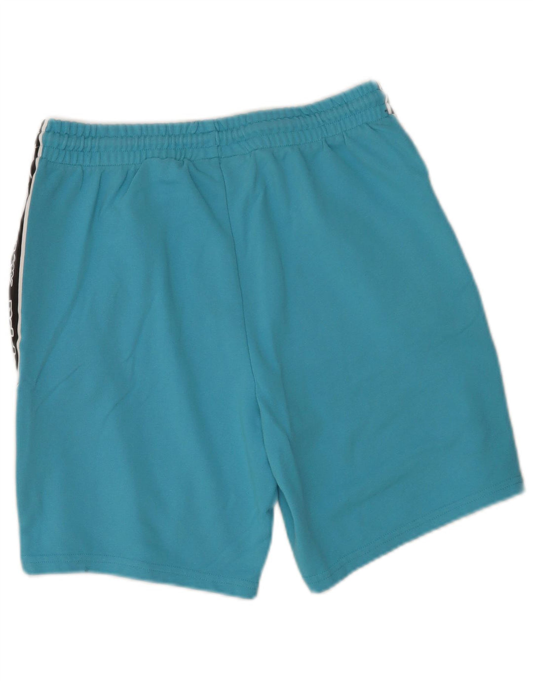 Kappa Mens Graphic Sport Shorts Médio Azul Colorblock Algodão