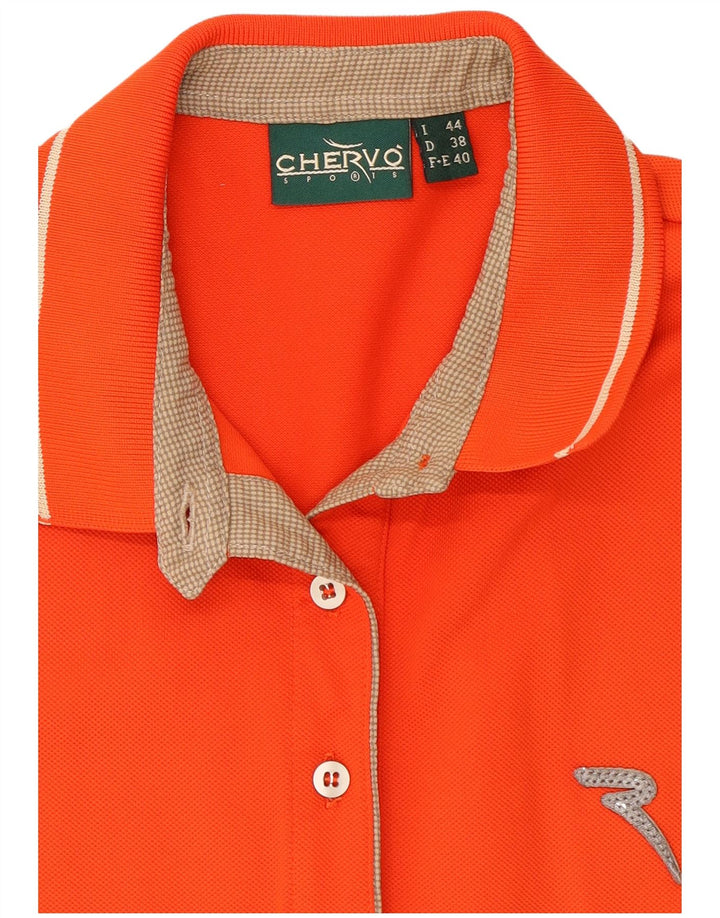 Vestido polo feminino Chervo IT 44 laranja médio