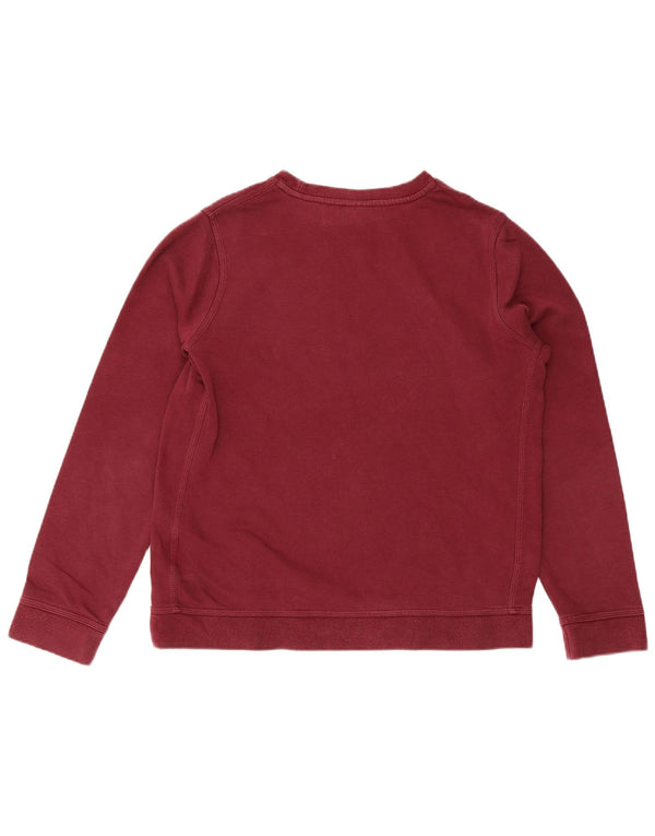 Moletom Nike Meninos Jumper 13-14 Anos XL Borgonha Algodão Esportivo