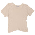 Blusa feminina Zara Trafaluc Knit Top UK 14 Médio Branco