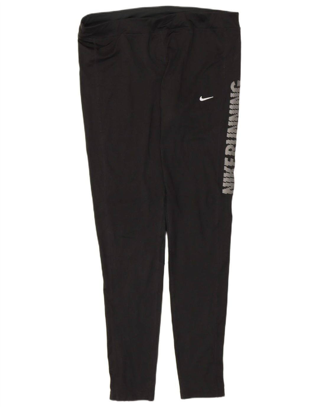 Leggings femininas Nike Dri Fit Graphic UK 18 XL preto poliéster