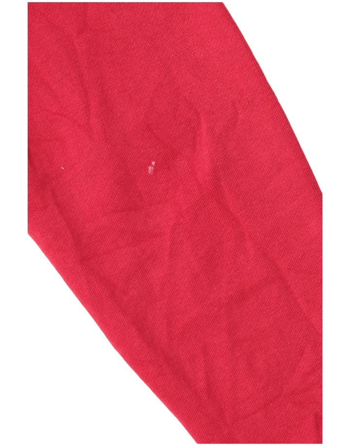 Crew Clothing Mens Hoodie Jumper Médio Algodão Rosa