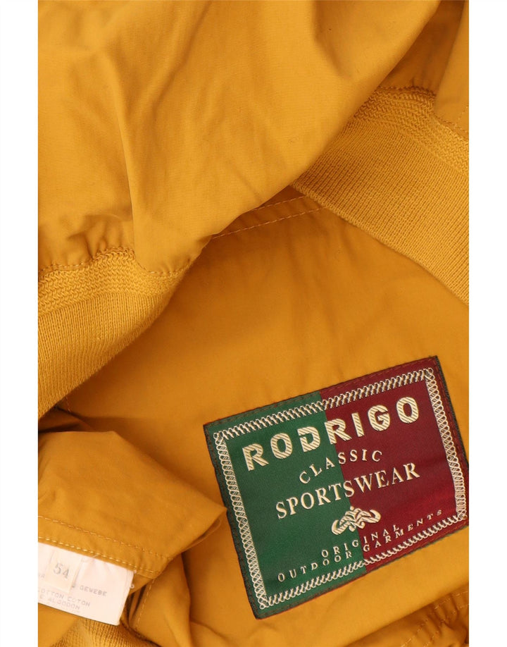 Jaqueta bomber masculina Rodrigo IT 54 2XL algodão amarelo