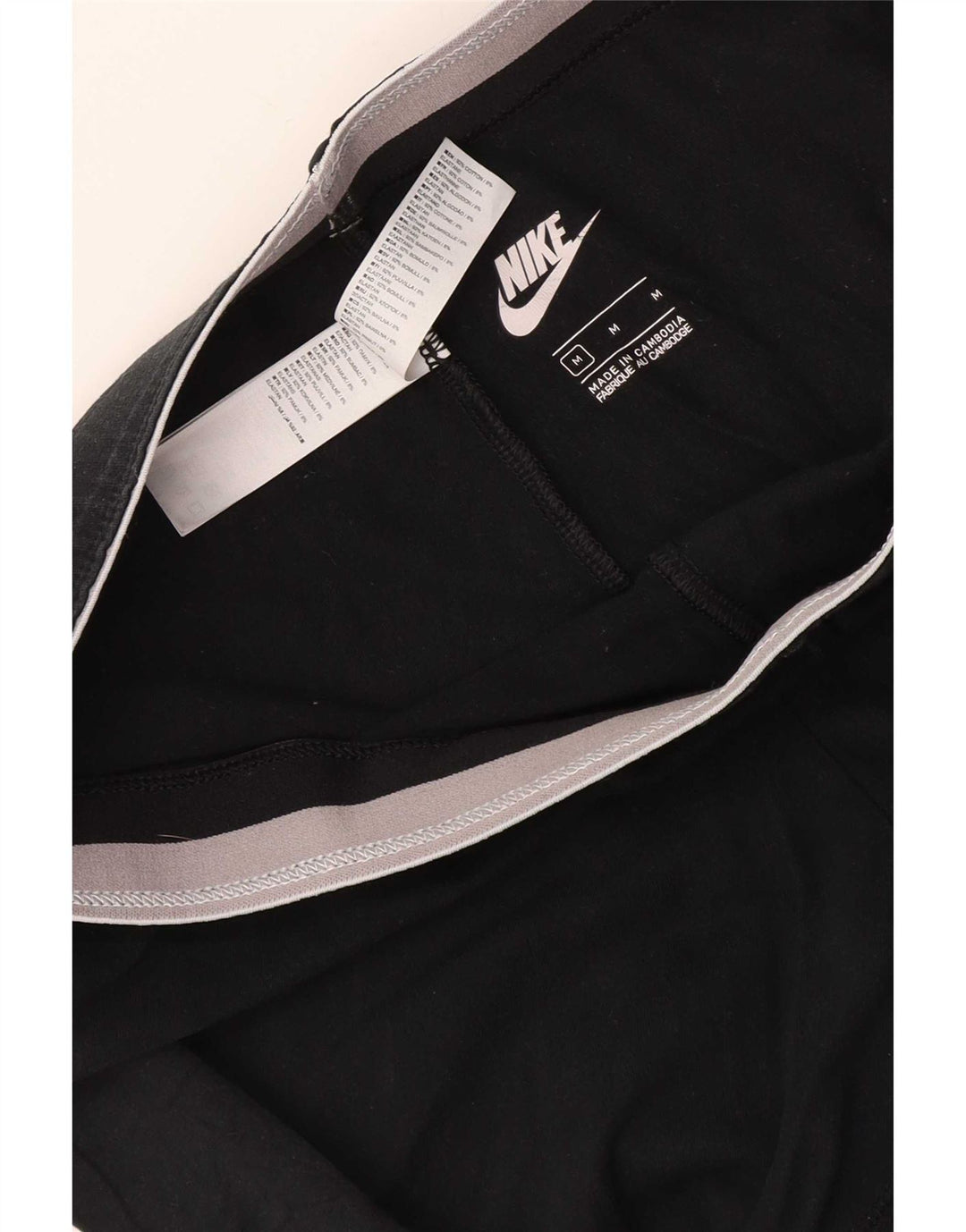 Leggings Nike Feminino UK 12 Médio Algodão Preto
