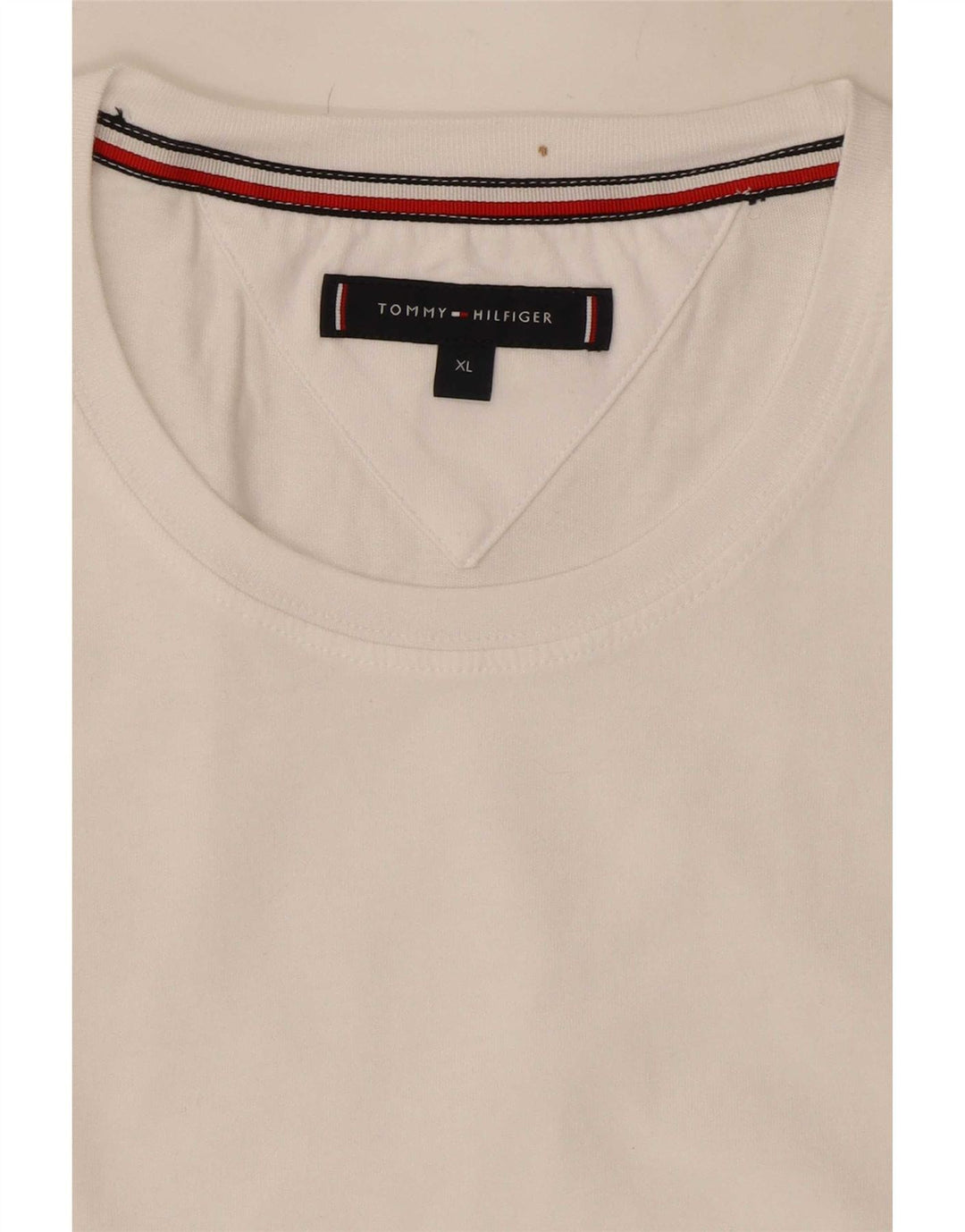 Camiseta masculina Tommy Hilfiger XL branca