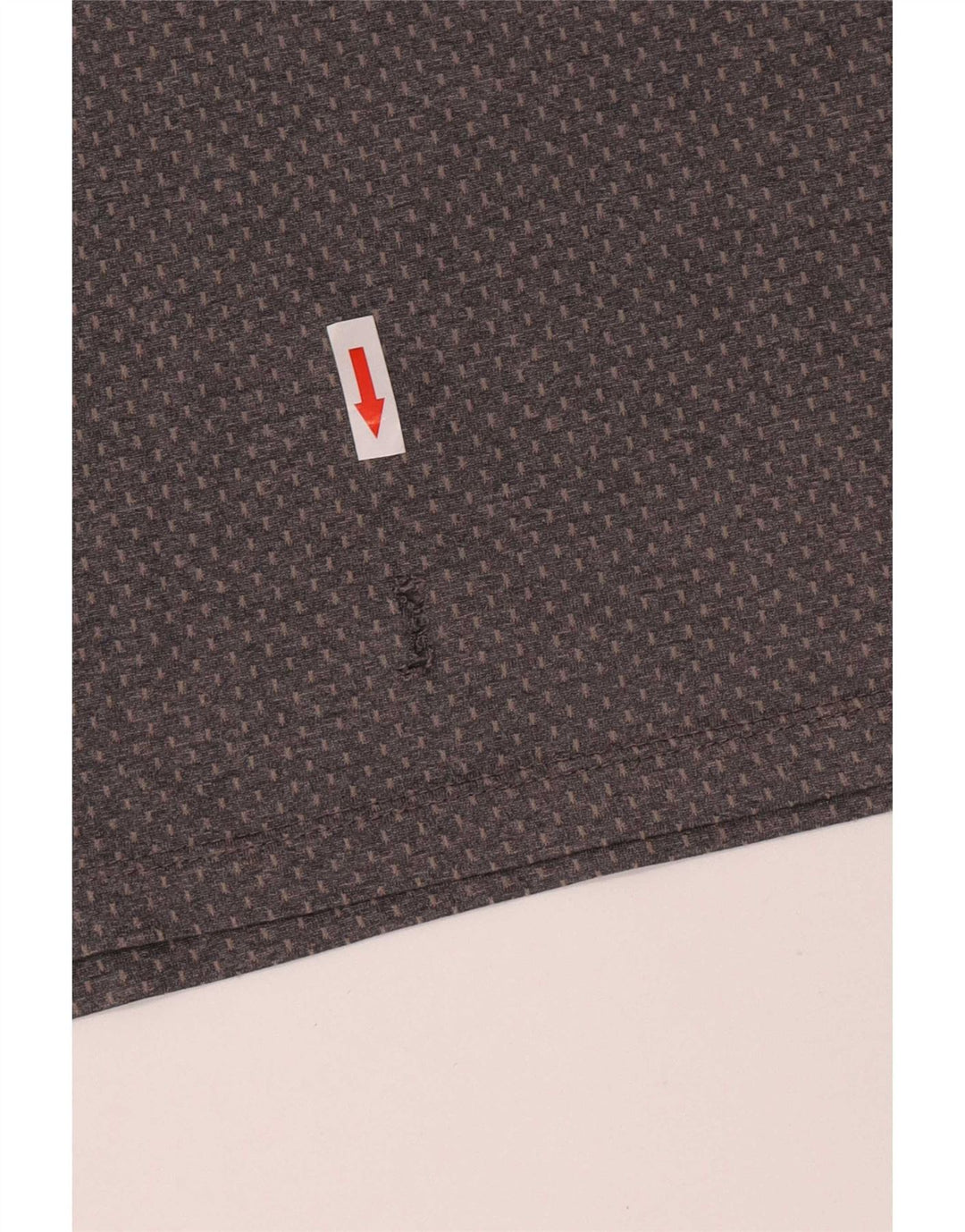 Camiseta masculina Fila grande poliéster cinza