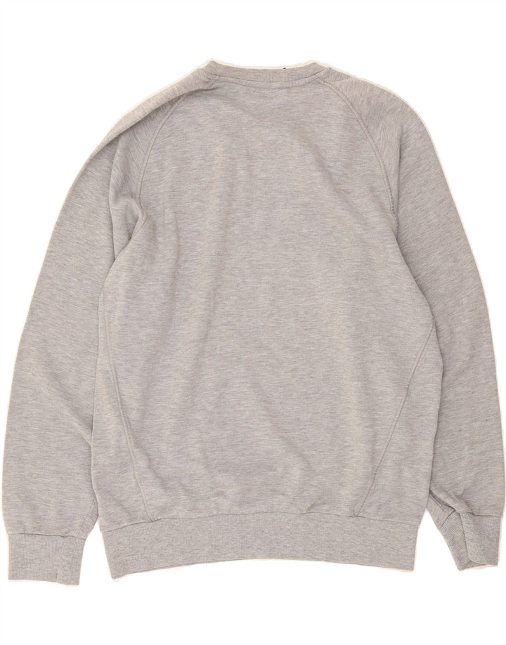 ADIDAS Mens Sweatshirt Jumper Medium Grey Cotton Vintage Adidas and Second-Hand Adidas from Messina Hembry 