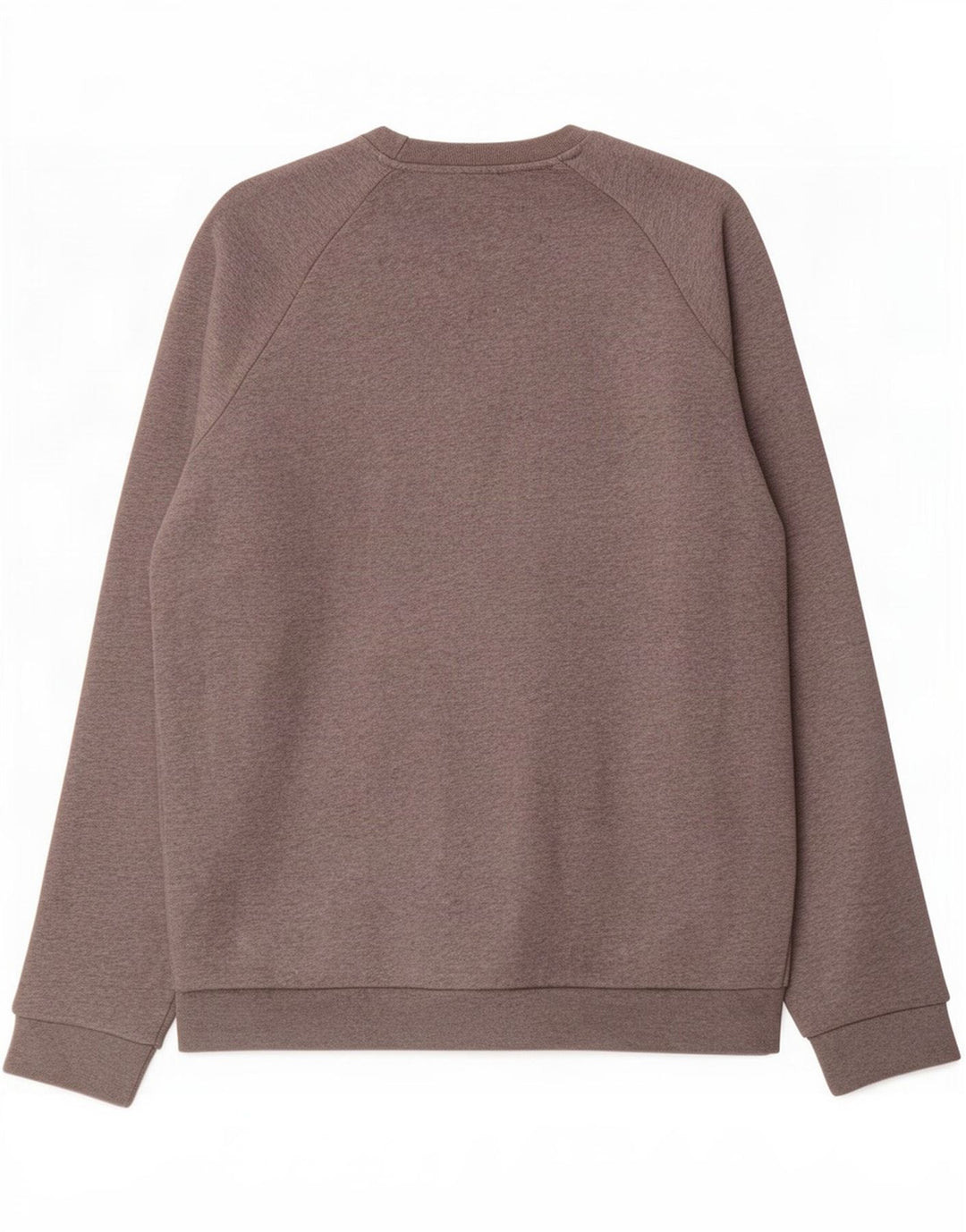 Adidas Mens Moletom Jumper Médio Cinza Algodão Flecked