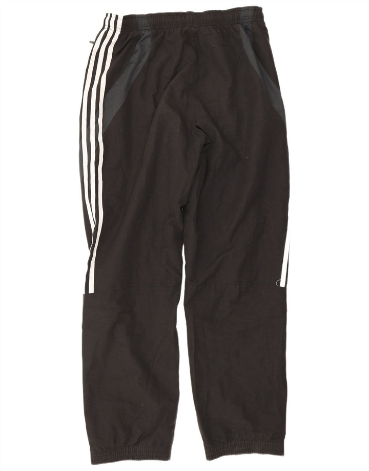 Adidas Mens Treino Calças Joggers Pequeno Poliéster Preto