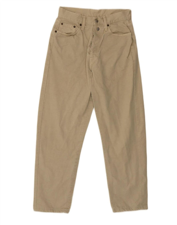 REPLAY Mens Straight Casual Trousers W29 L26 Beige Cotton Vintage Replay and Second-Hand Replay from Messina Hembry 