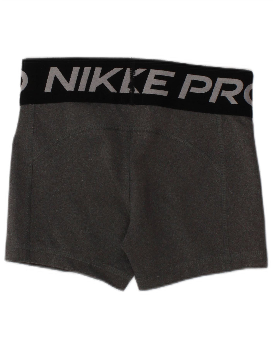 Shorts esportivos gráficos NIKE para meninas Dri Fit 6-7 anos XS cinza poliéster