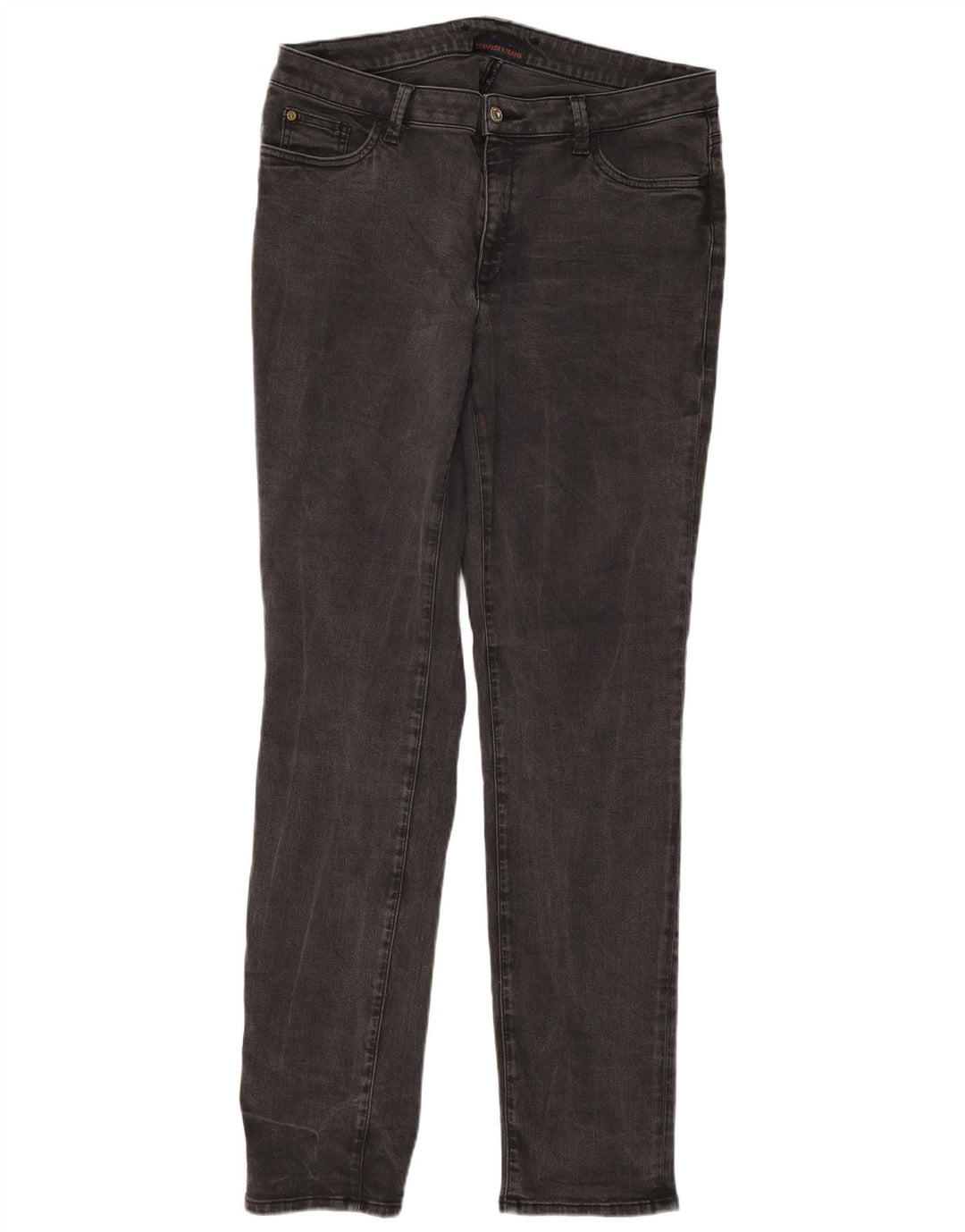Trussardi Masculino Slim Jeans IT 52 XL W38 L32 Cinza