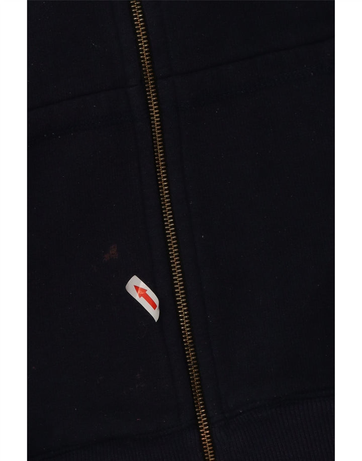 Suéter Nike masculino com capuz e zíper XL azul marinho algodão