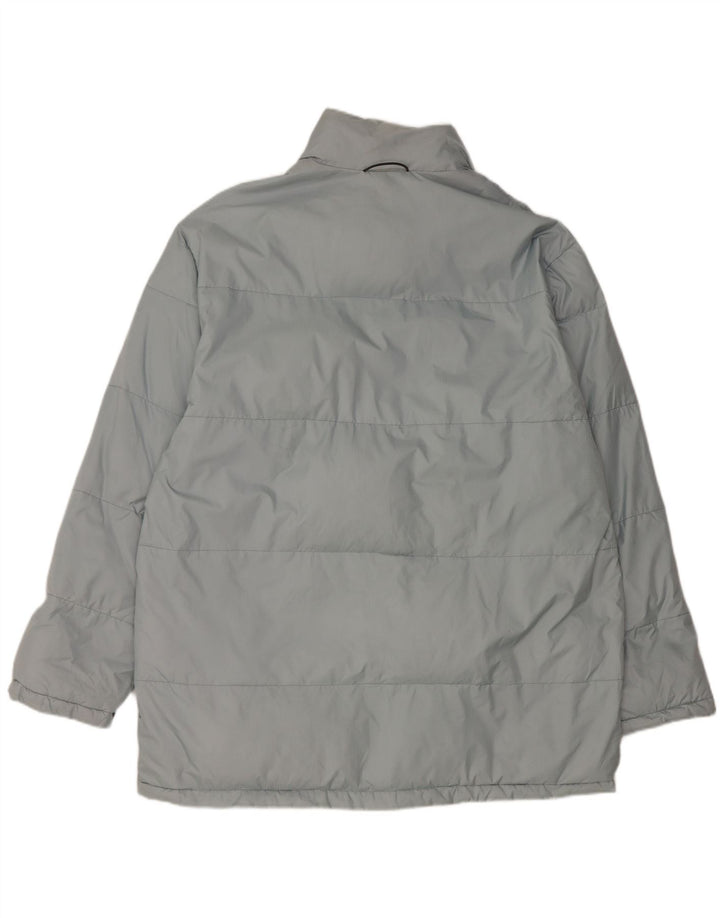 Jaqueta acolchoada masculina Sergio Tacchini UK 44 2XL azul poliamida