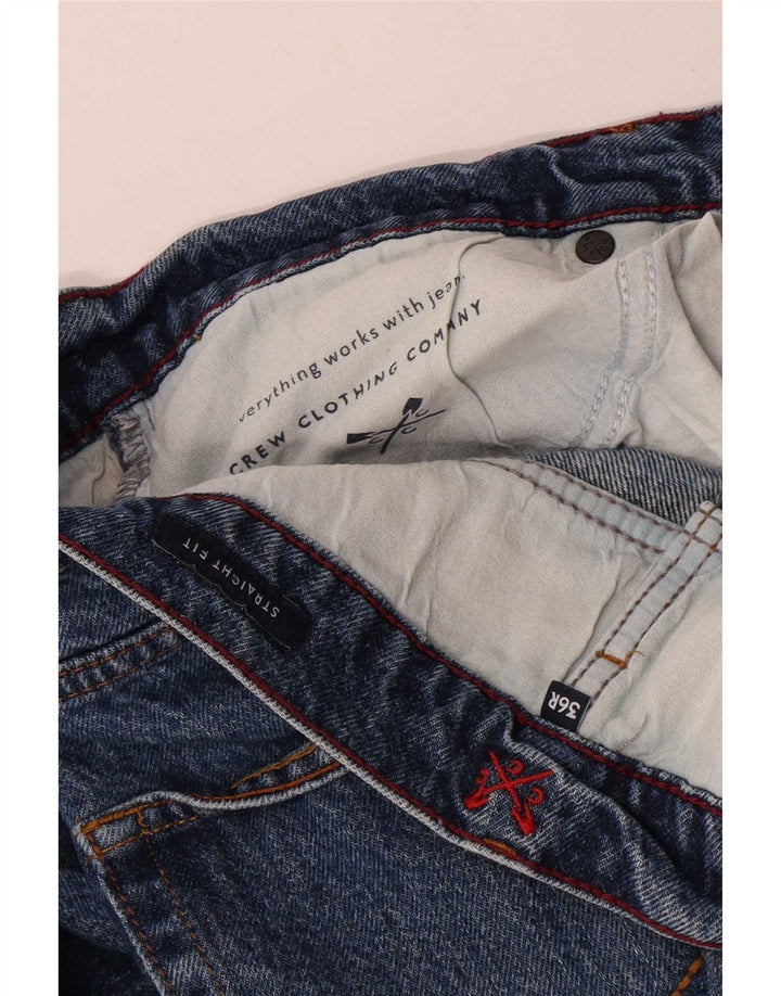 Crew Clothing Mens Jeans retos W36 L32 Azul