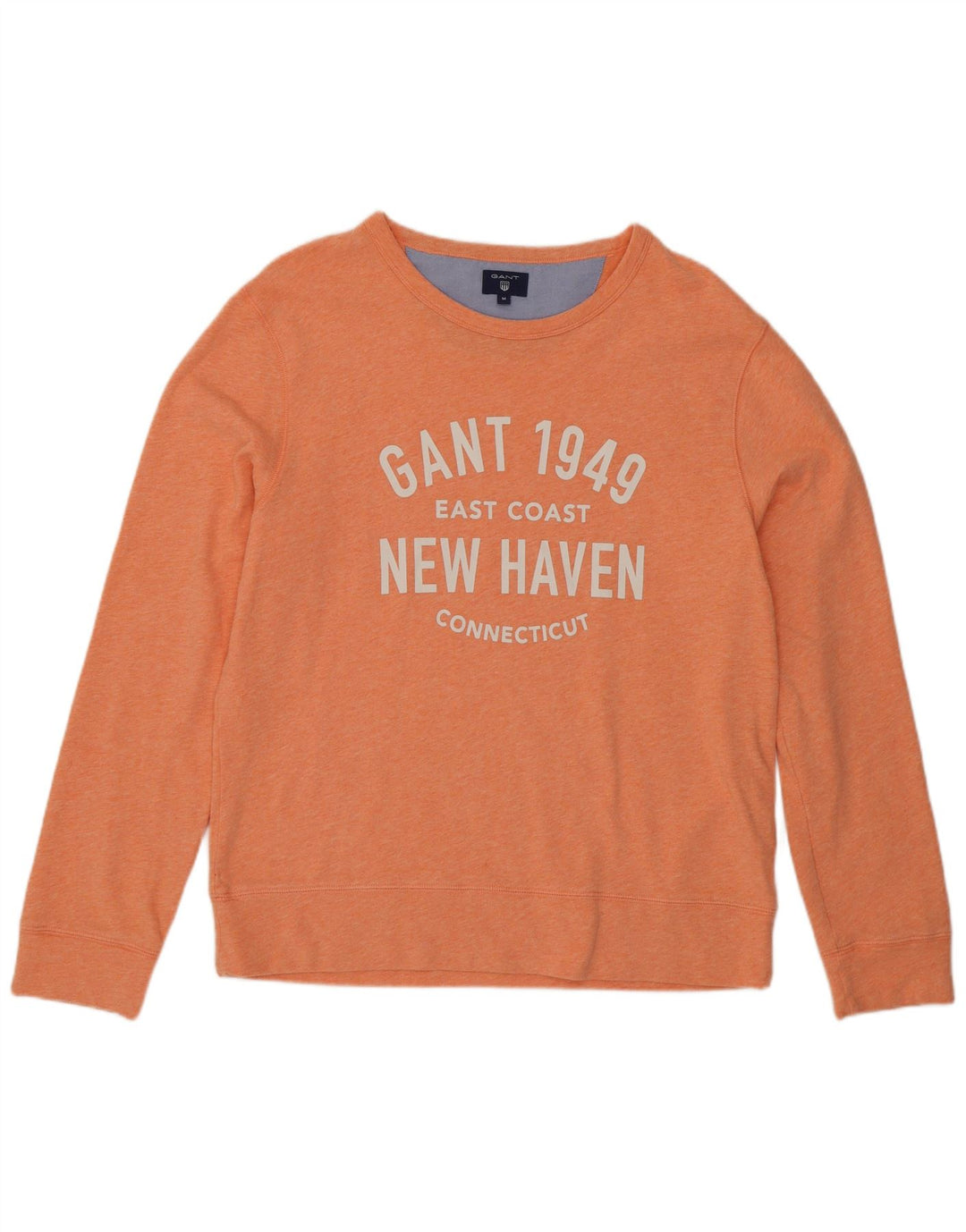 Gant moletom masculino gráfico jumper médio algodão rosa