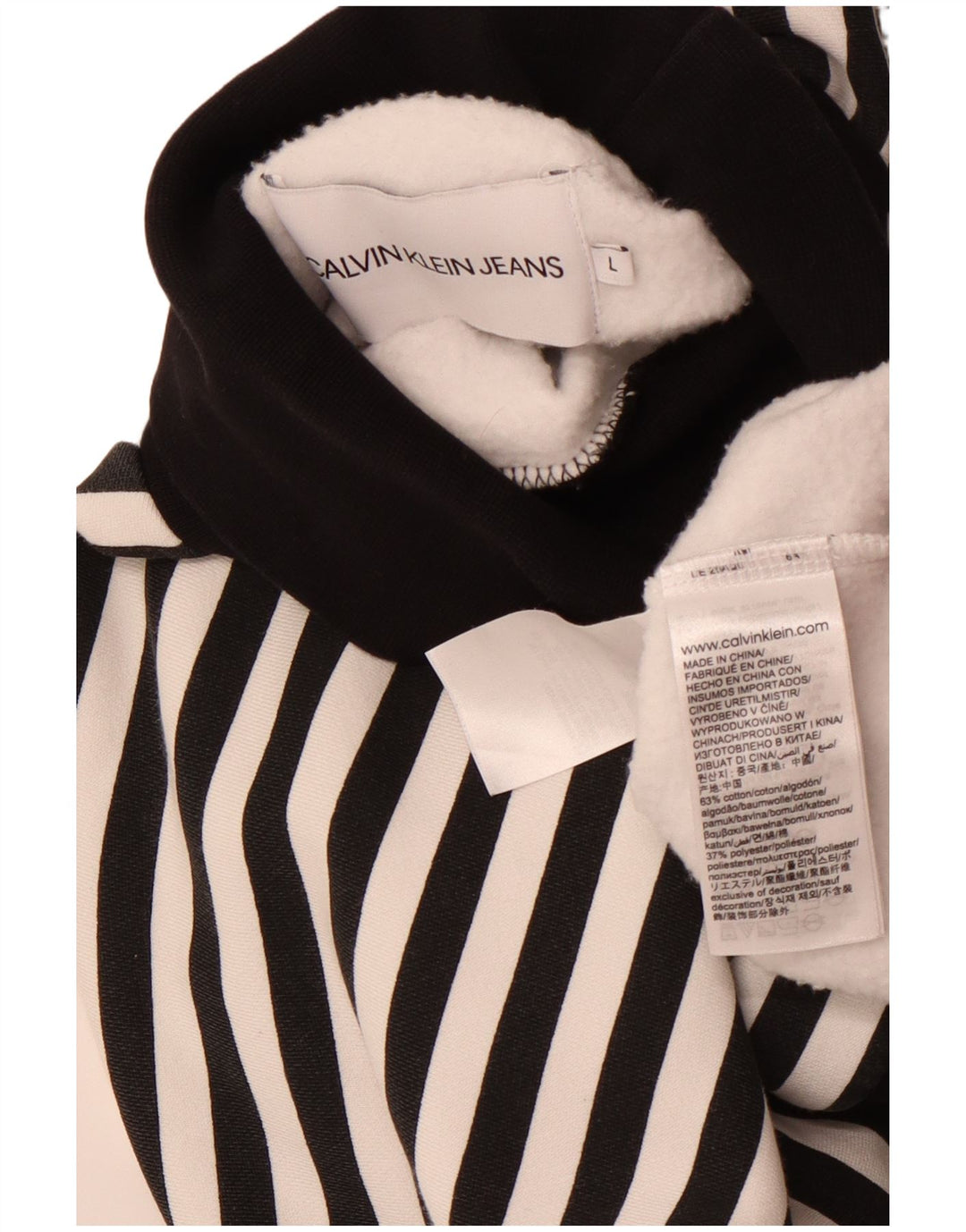 CALVIN KLEIN JEANS Suéter oversized feminino Reino Unido 14 grande preto