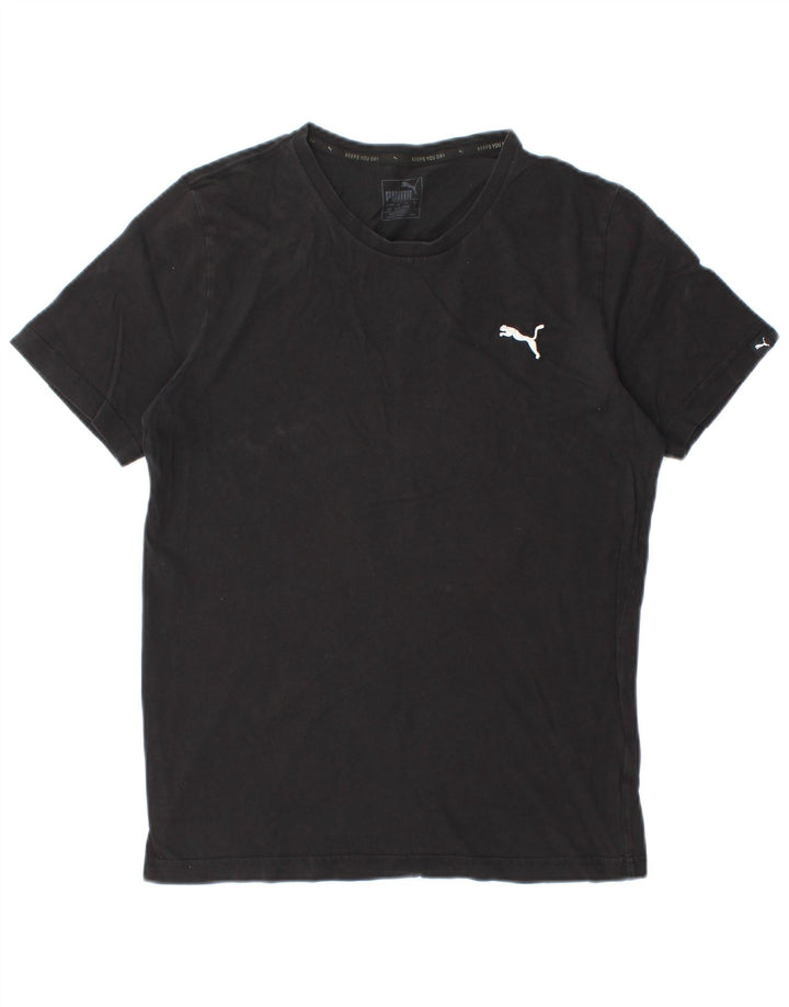 Puma Camiseta Masculina Top Pequeno Preto