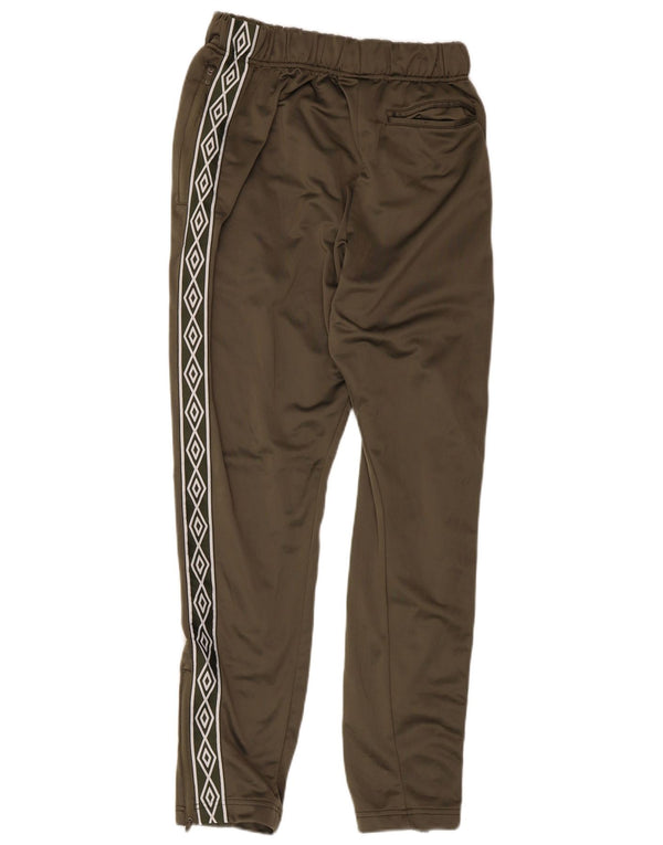 Umbro Mens Graphic Tracksuit Calça Joggers Grande Khaki Colourblock
