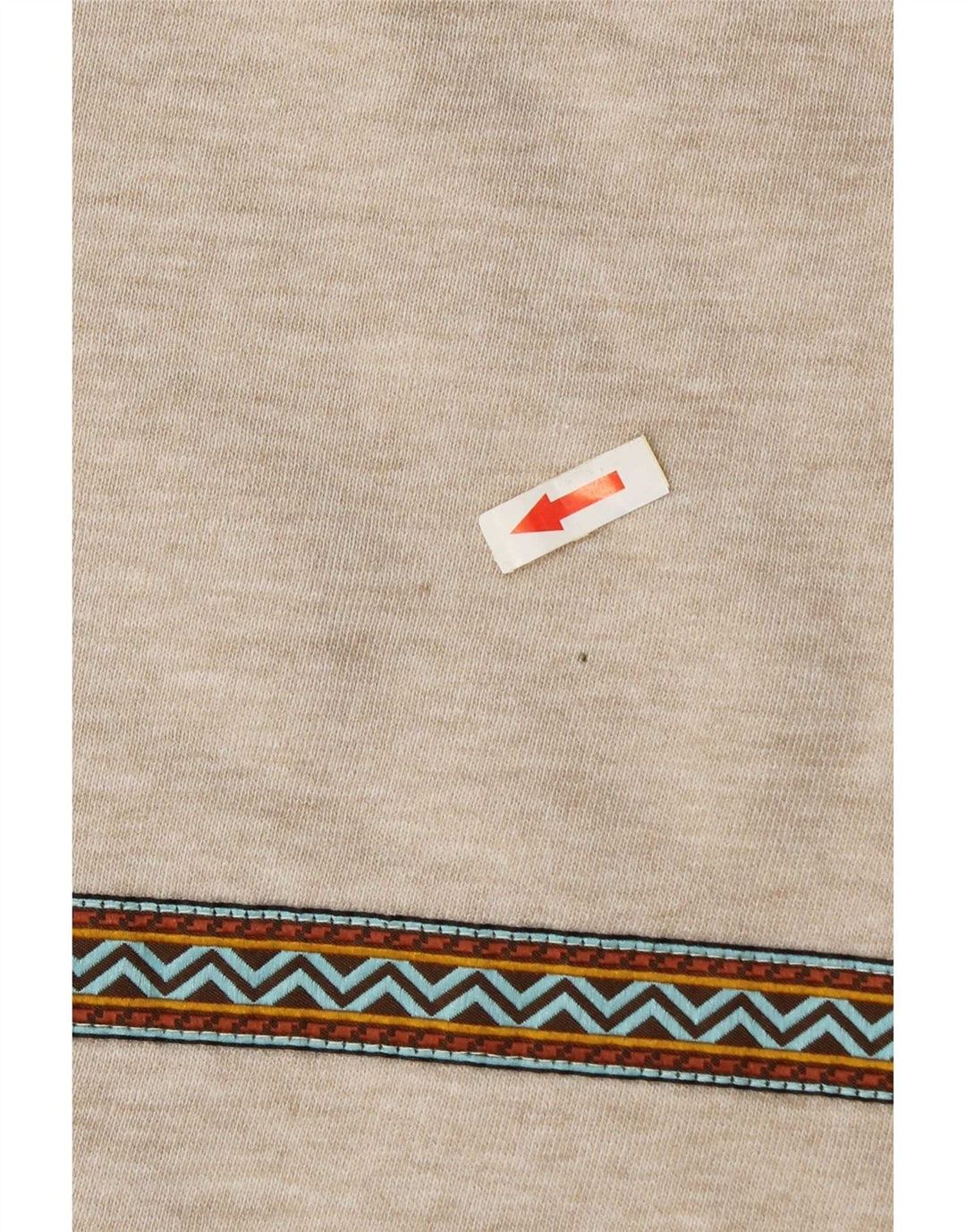 Stefanel moletom feminino cropped com estampa gráfica Reino Unido 14 listrado cinza médio