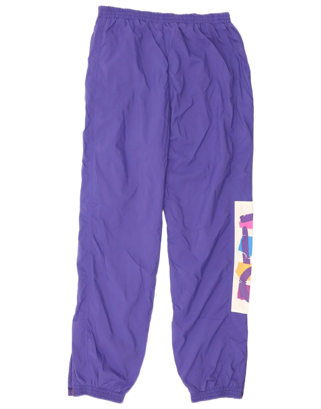 Calças de treino gráfico masculino vintage joggers médio roxo