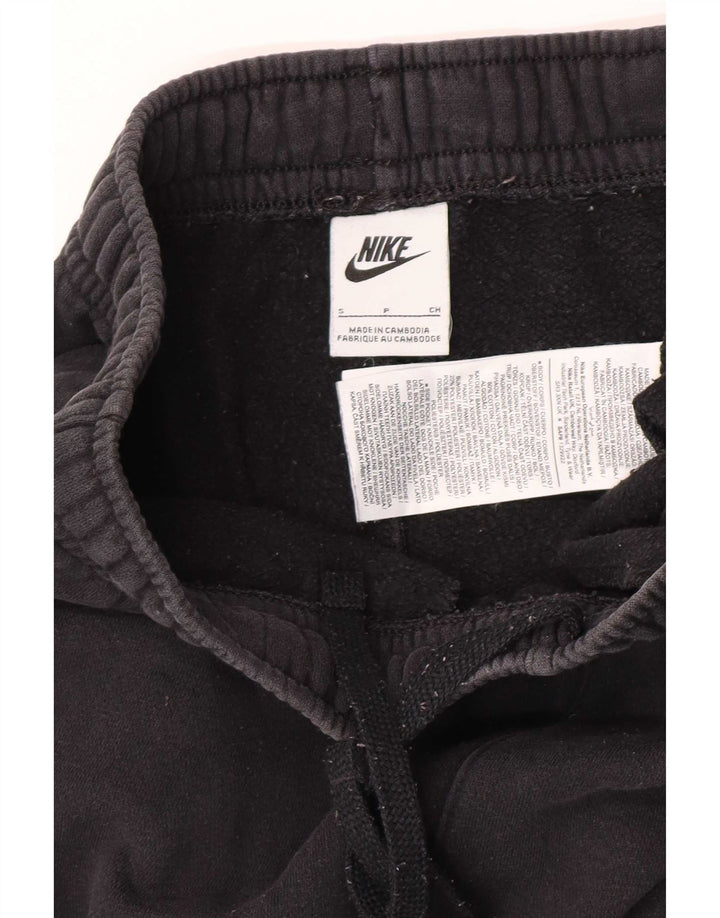 Nike Mens Cargo Calças de treino Joggers Pequeno Algodão Preto