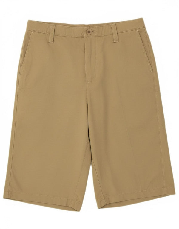 Under Armour Boys Loose Fit Chino Shorts 15-16 Anos XL W30 Bege