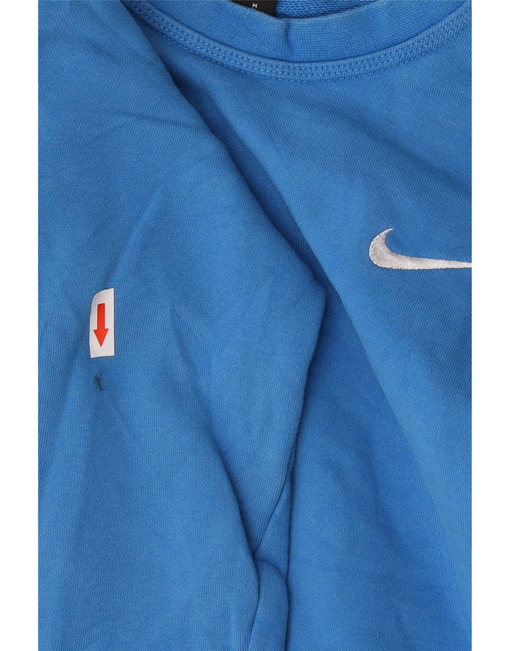 Moletom feminino Nike Jumper UK 14 médio azul algodão