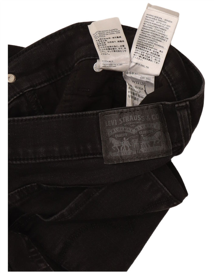 Calça jeans feminina Levi's 312 Crop Shaping Slim W32 L24 cinza algodão