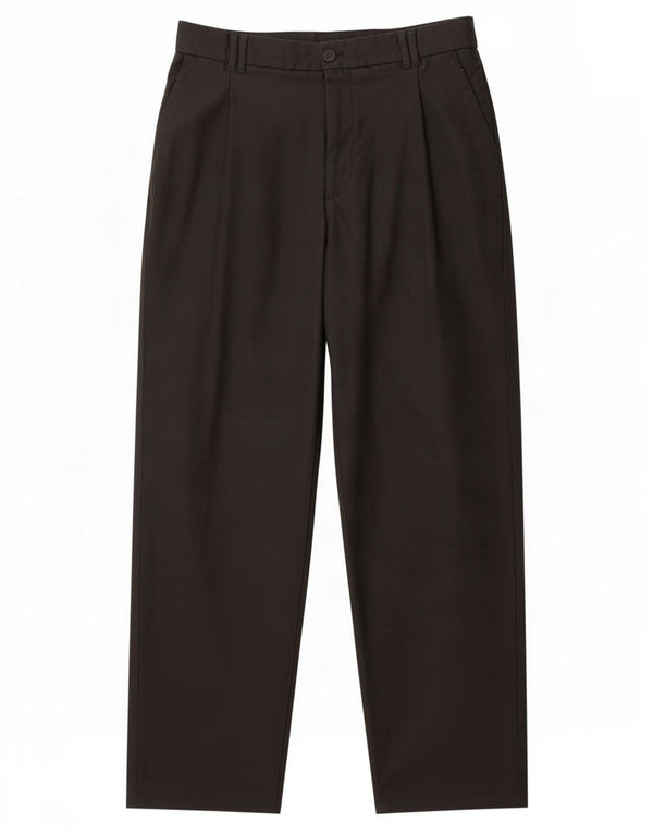 Zara Mens Loose Fit Chino Trousers EU 40 Medium W31 L29 Black