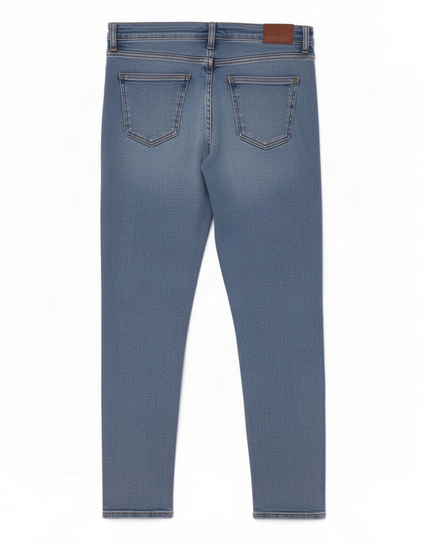 Zara Jeans Skinny Feminino EU 44 XL W34 L27 Azul
