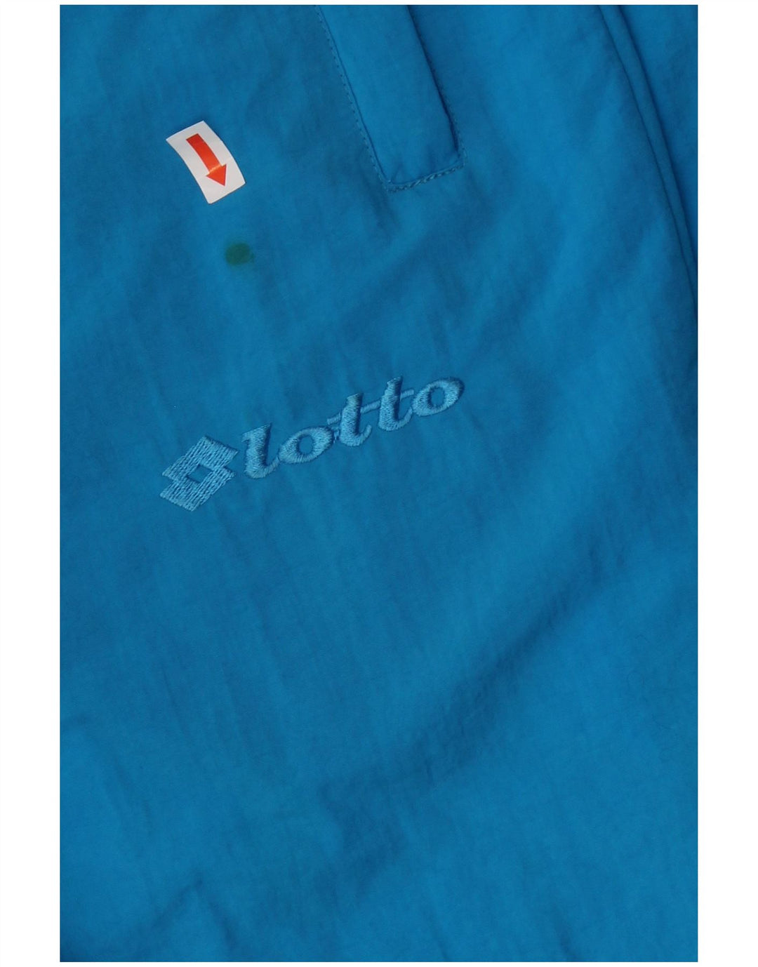 Calça de treino masculina LOTTO de poliéster azul médio