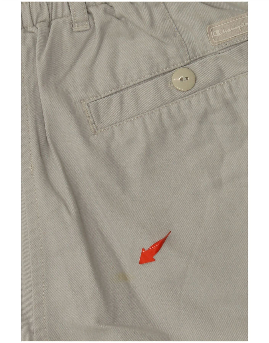 Shorts casual feminino CHAMPION 9-10 anos médio W26 algodão azul