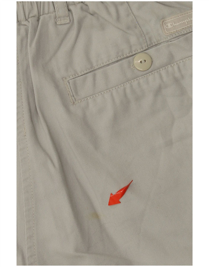 Shorts casual feminino CHAMPION 9-10 anos médio W26 algodão azul