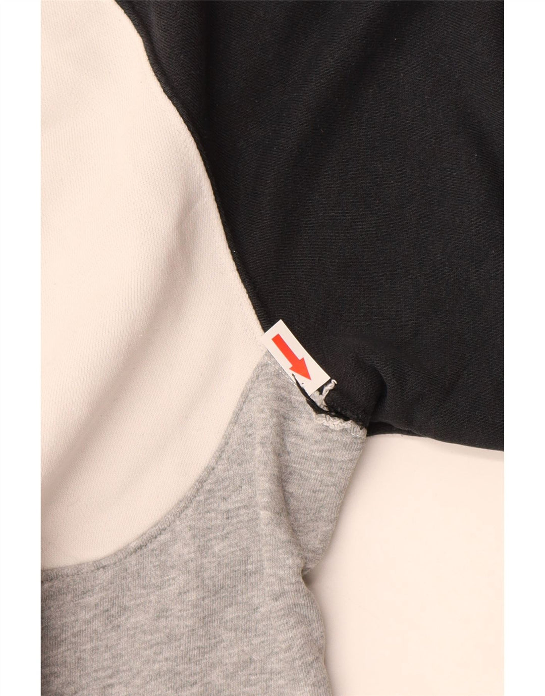 Moletom gráfico masculino Nike Jumper cinza médio algodão colorblock