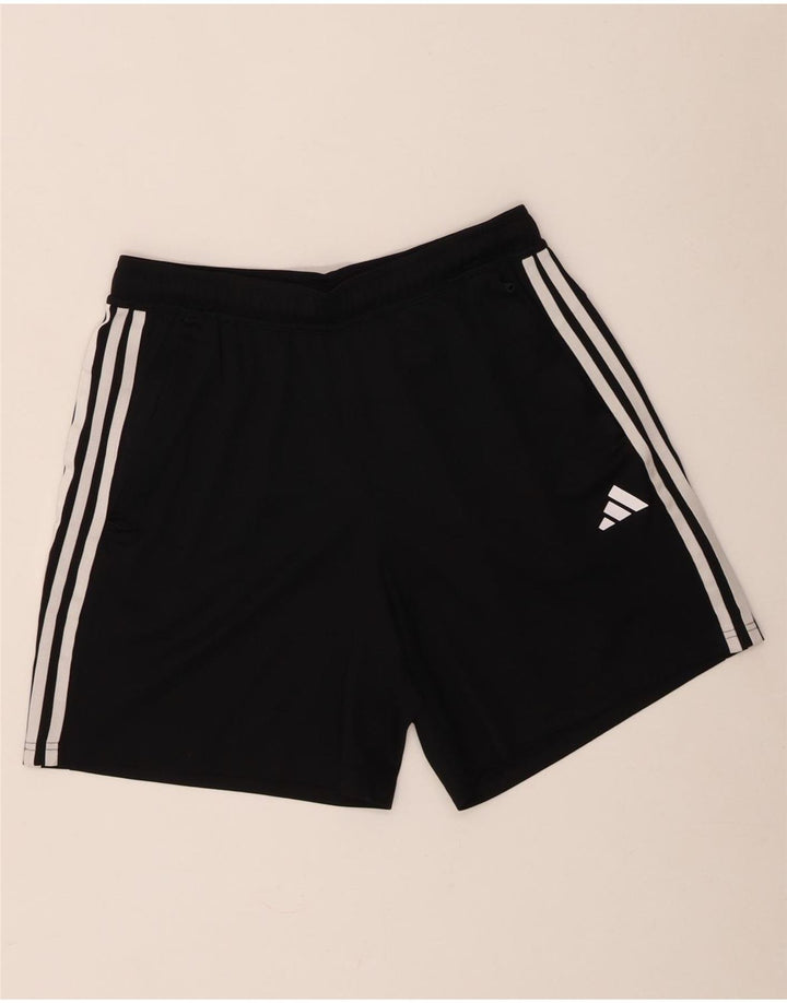 Adidas Mens Aeroready Regular Fit Sport Shorts Médio Preto Poliéster