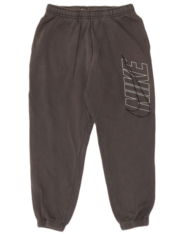 Calça esportiva masculina Nike Graphic Joggers grande algodão cinza