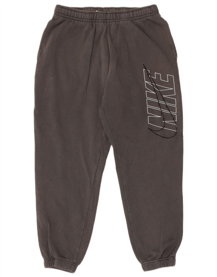 Calça esportiva masculina Nike Graphic Joggers grande algodão cinza