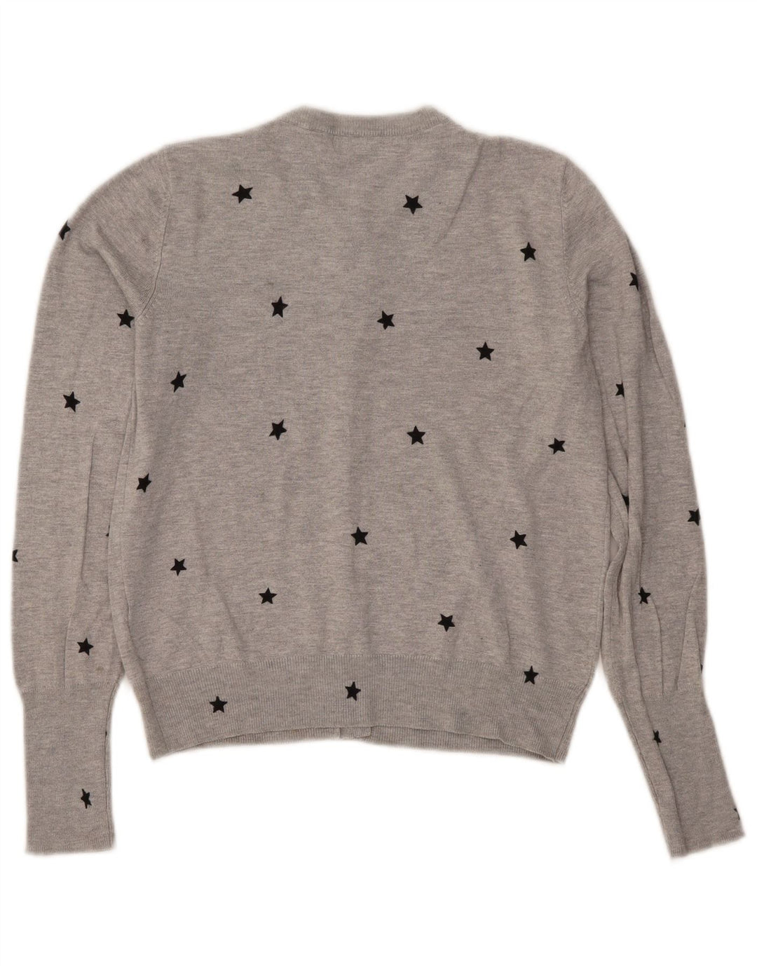 Suéter cardigã feminino Marks & Spencer Reino Unido 10 pequeno cinza