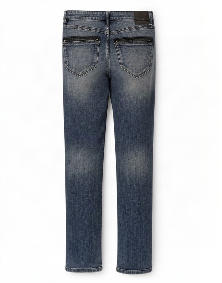 Jeans Slim Feminino Diesel W24 L31 Azul Algodão