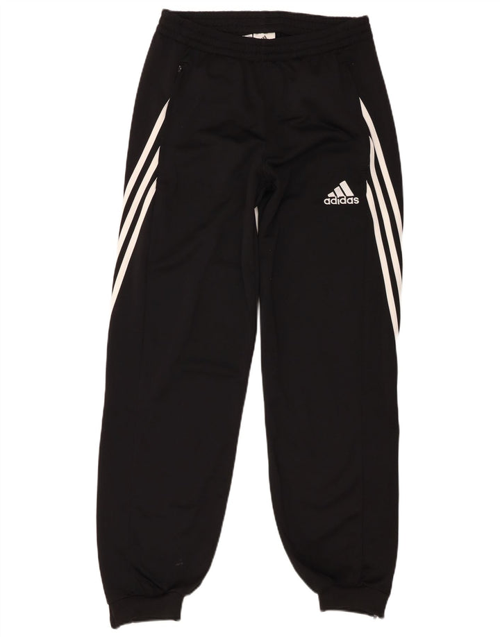 Adidas Mens Treino Calças Joggers Pequeno Poliéster Preto