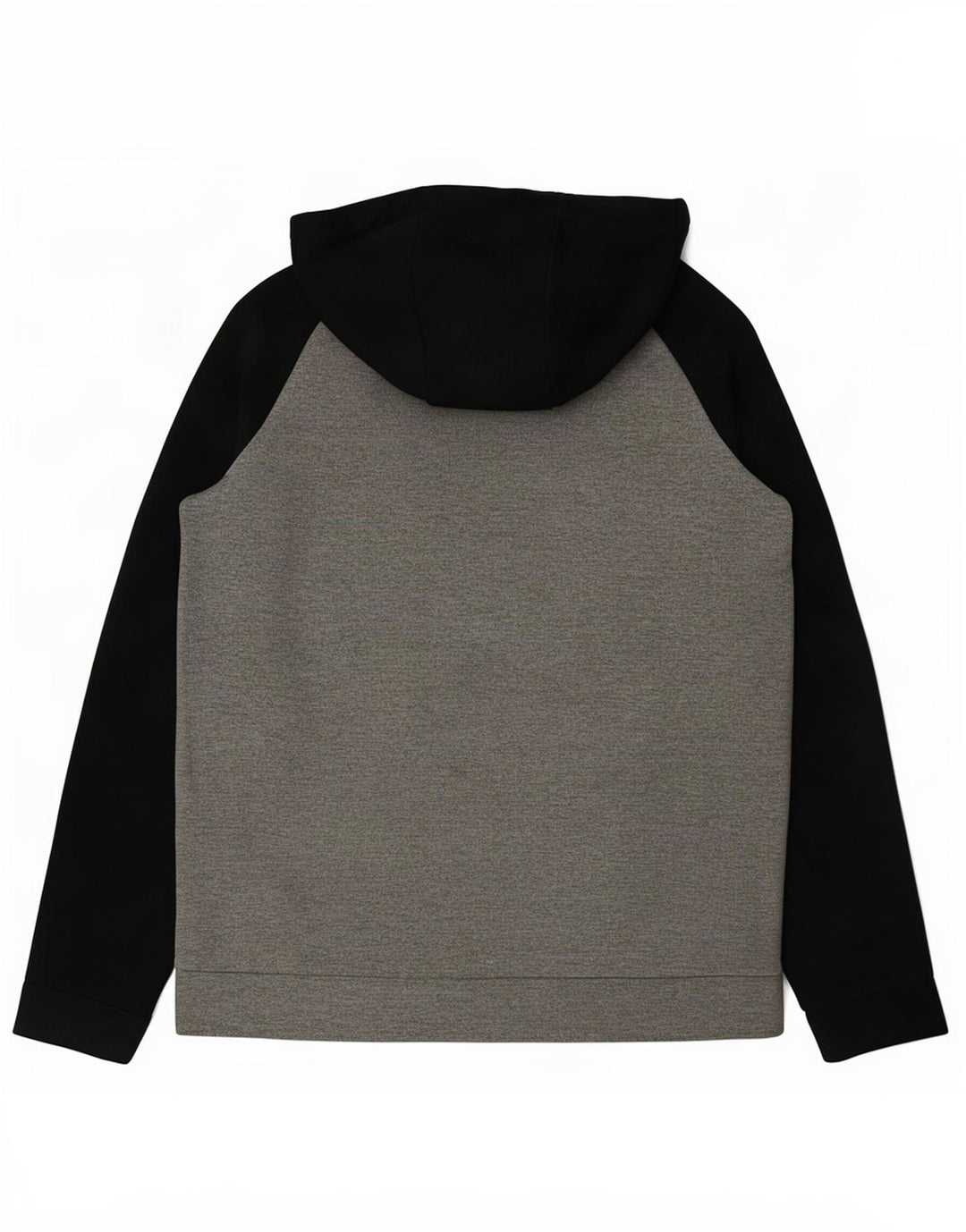 Suéter Nike masculino Dri Fit Graphic com capuz pequeno cinza colorblock poliéster