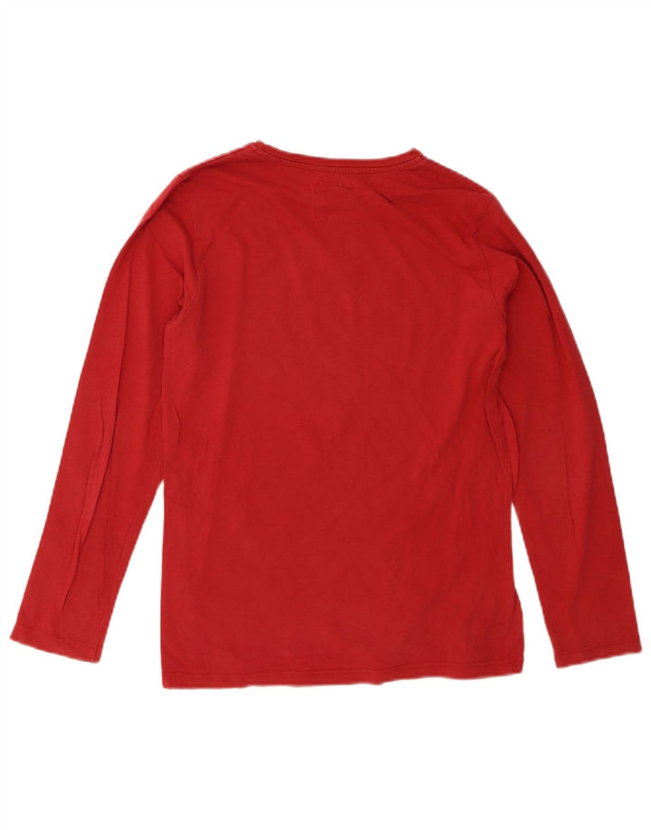 LEVI'S Boys Graphic Top manga comprida 11-12 anos vermelho